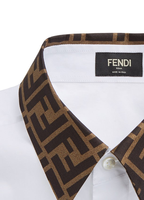 FENDI Camisa de algodón