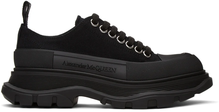 Alexander McQueen Baskets à lacets Tread Slick