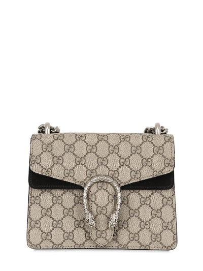 WOMEN GUCCI MINI DIONYSUS GG SUPREME SHOULDER BAG