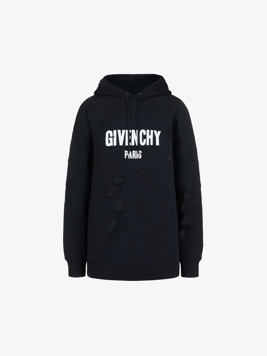 SUDADERA MUJER GIVENCHY PARIS DESTRUIDA 