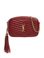 YSL Yves SAINT LAURENT SAC CAMÉRA EN CUIR MATELASSÉ MINI LOU