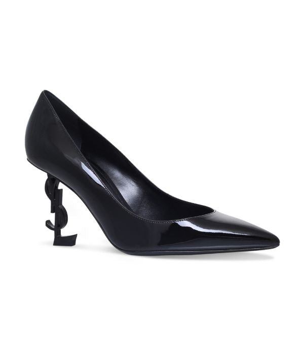 YSL Yves Saint Laurent Patent Opyum Pump 85