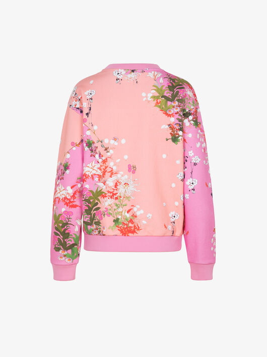 WOMEN GIVENCHY PARIS FLORAL PRINTED SWEATSHIRT