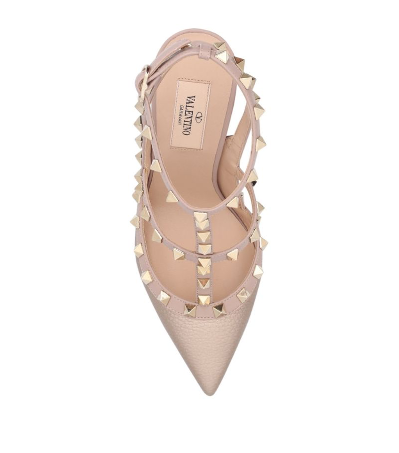 Escarpins Rockstud En Cuir Valentino Garavani Femme