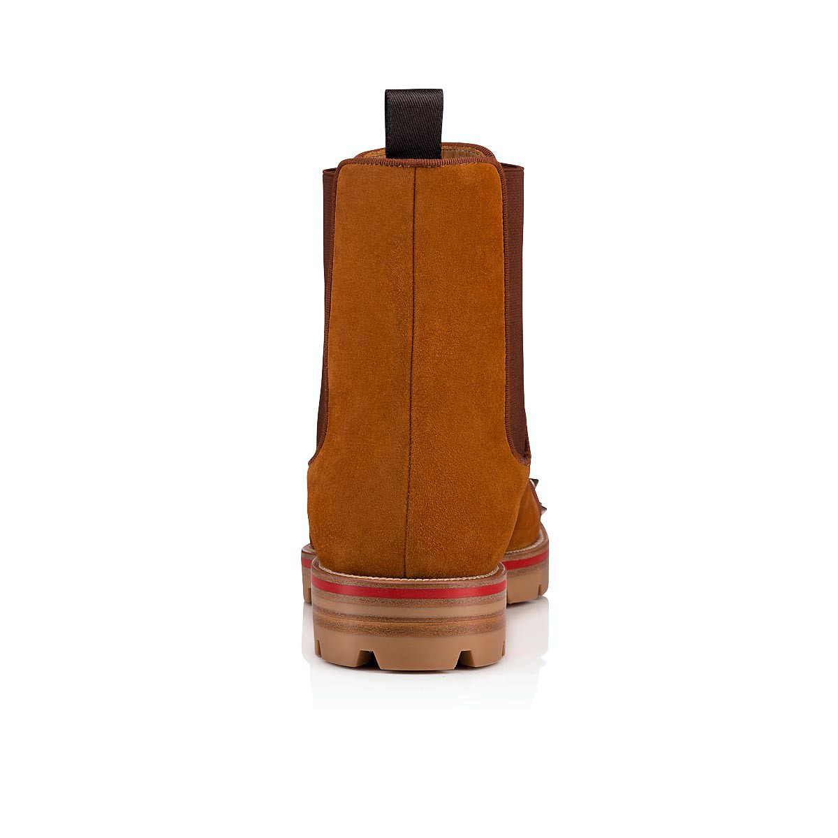 Hommes Louboutin Chelsea Boots Melon Spikes