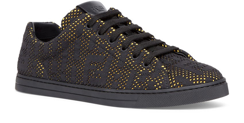 FENDI Mesh Low-Tops Sneakers