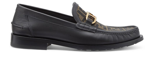 FENDI leather loafers