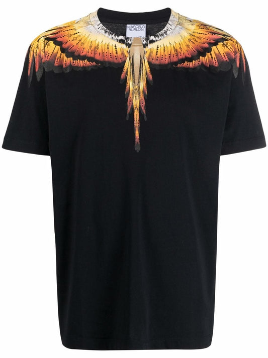 Marcelo Burlon County of Milan T-shirt en coton à imprimé Solfolk Wings