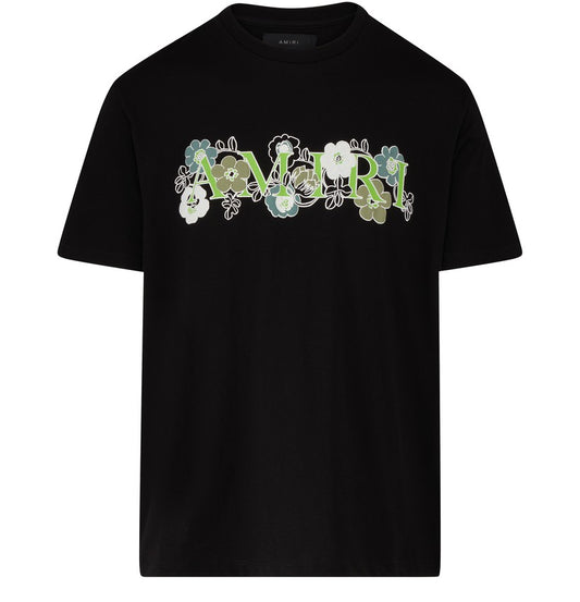 AMIRI Flower Amiri logo t-shirt