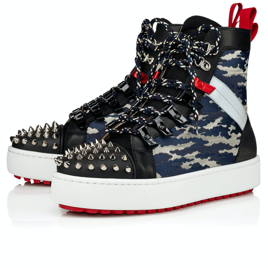 Hommes Louboutin Baskets Bottes Smartic