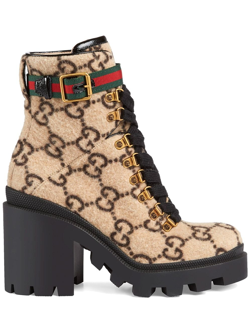 Gucci GG wool ankle boot