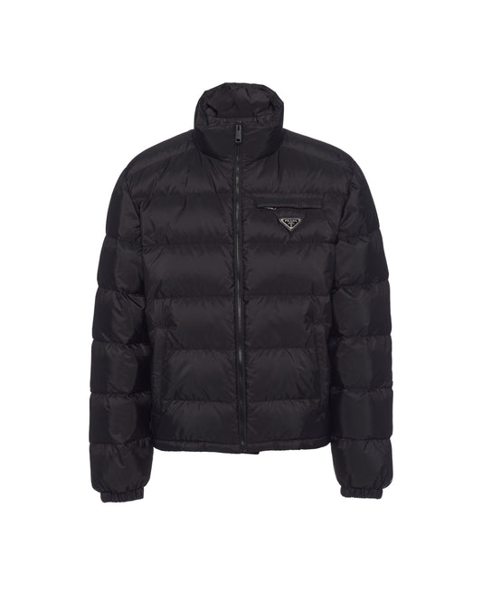 PRADA  Re-Nylon cropped puffer jacket