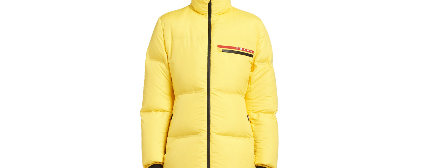 Prada LR-HX15 technical nylon puffer jacket