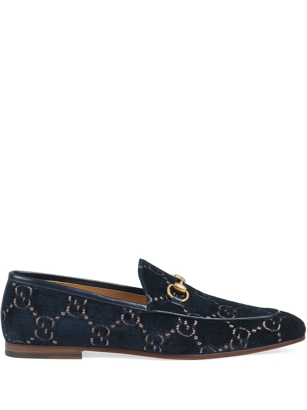 Gucci Gucci Jordaan GG velvet loafer