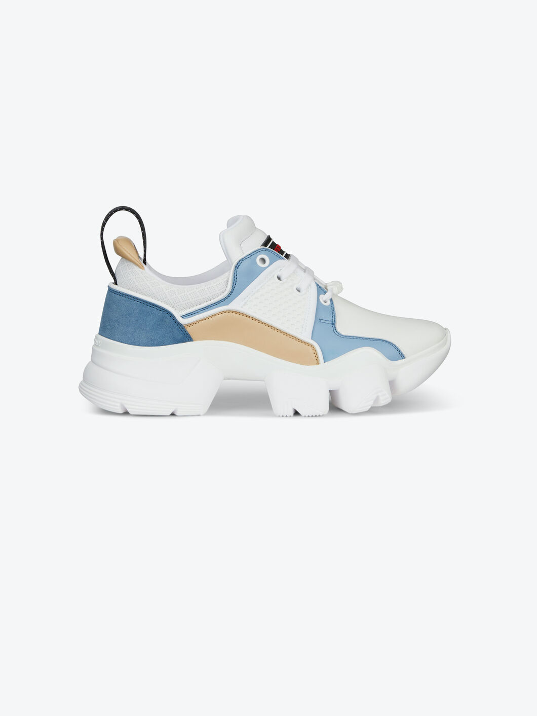 WOMEN GIVENCHY JAW LOW SNEAKERS IN NEOPRENE AND LEATHER