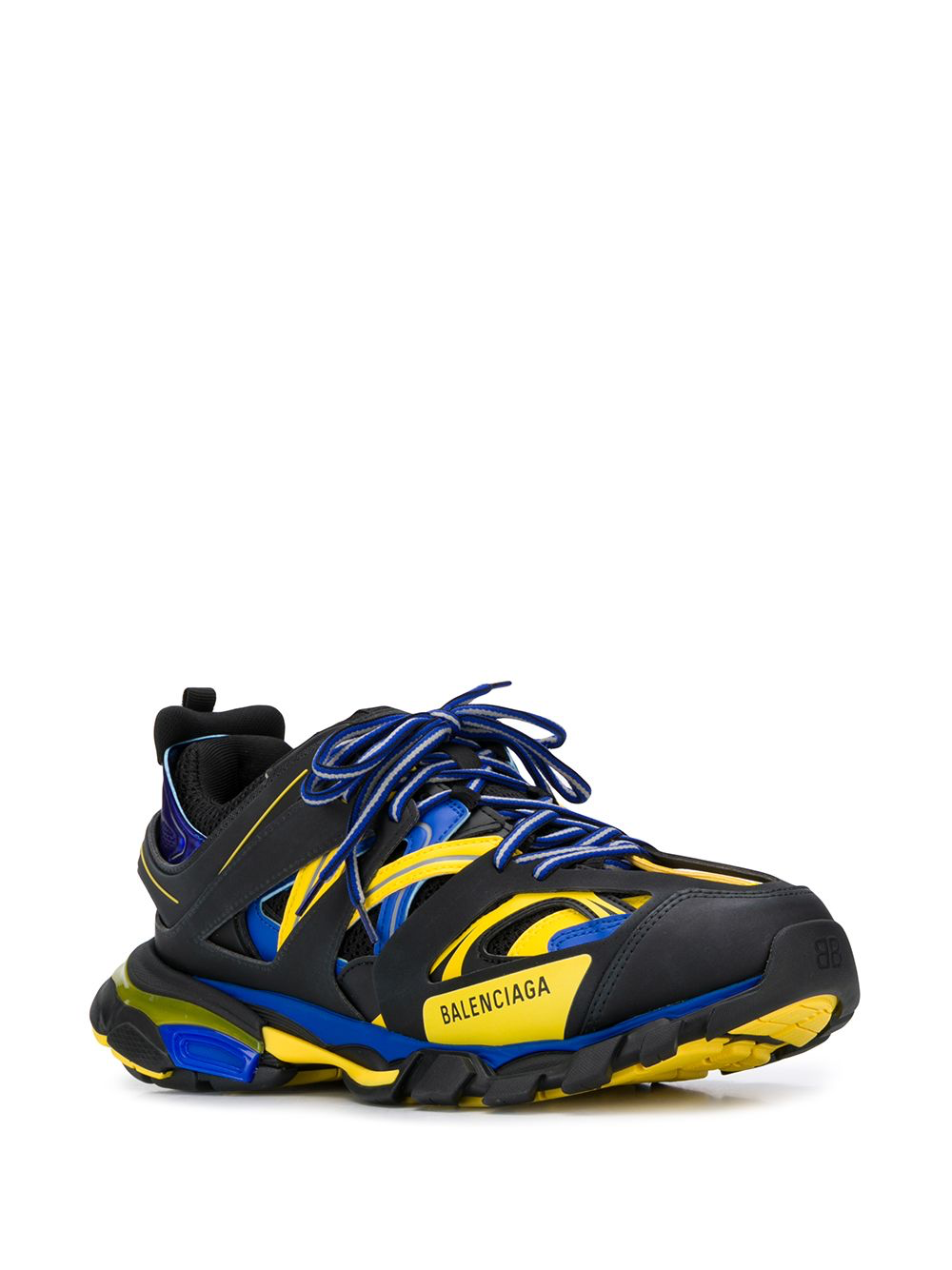 Zapatilla Balenciaga Track para Hombre en Negro/Amarillo/Azul