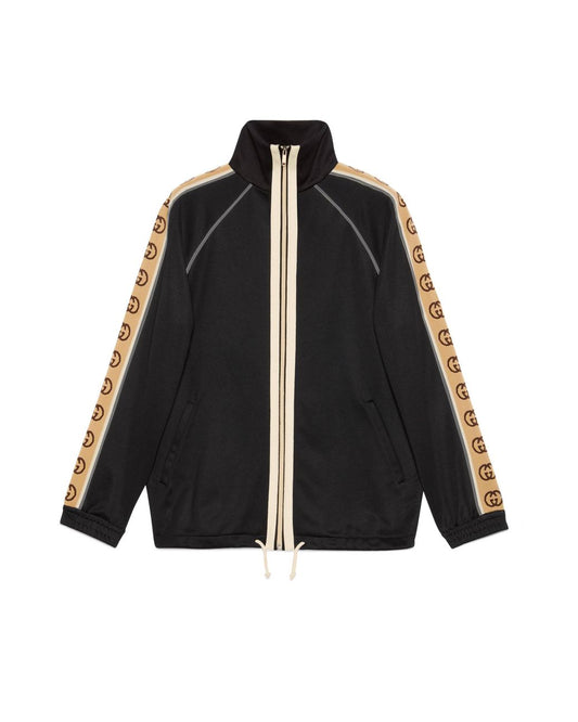 Men Gucci Oversize technical jersey jacket