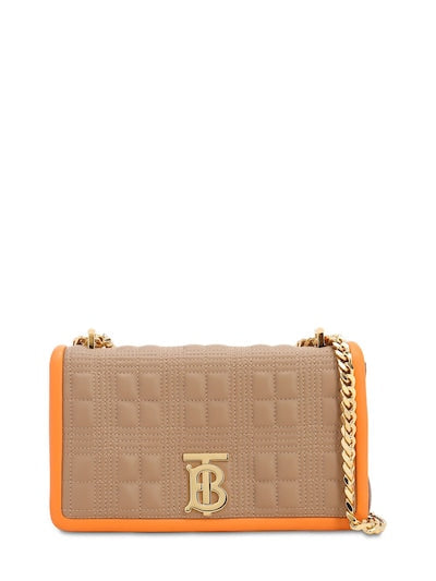 BURBERRY SM LOLA LEATHER SHOULDER BAG