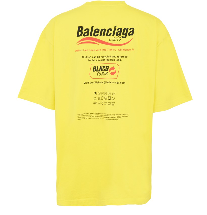 BALENCIAGA Camiseta extragrande