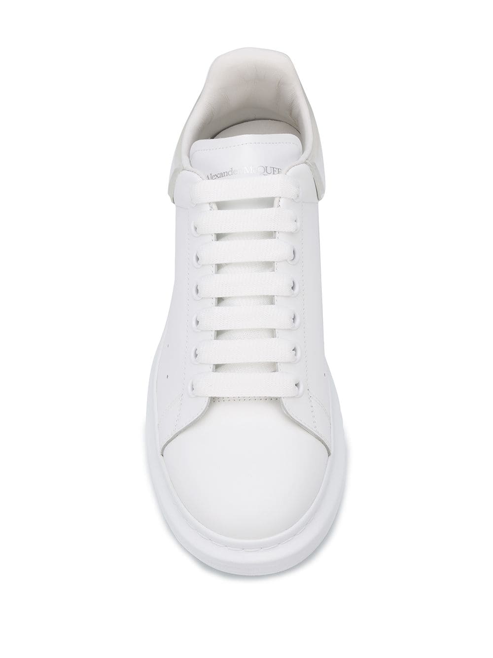 Alexander McQueen contrast heel Oversized sneakers