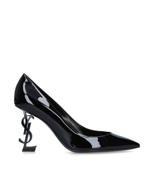 YSL Yves Saint Laurent Patent Opyum Pumps 85