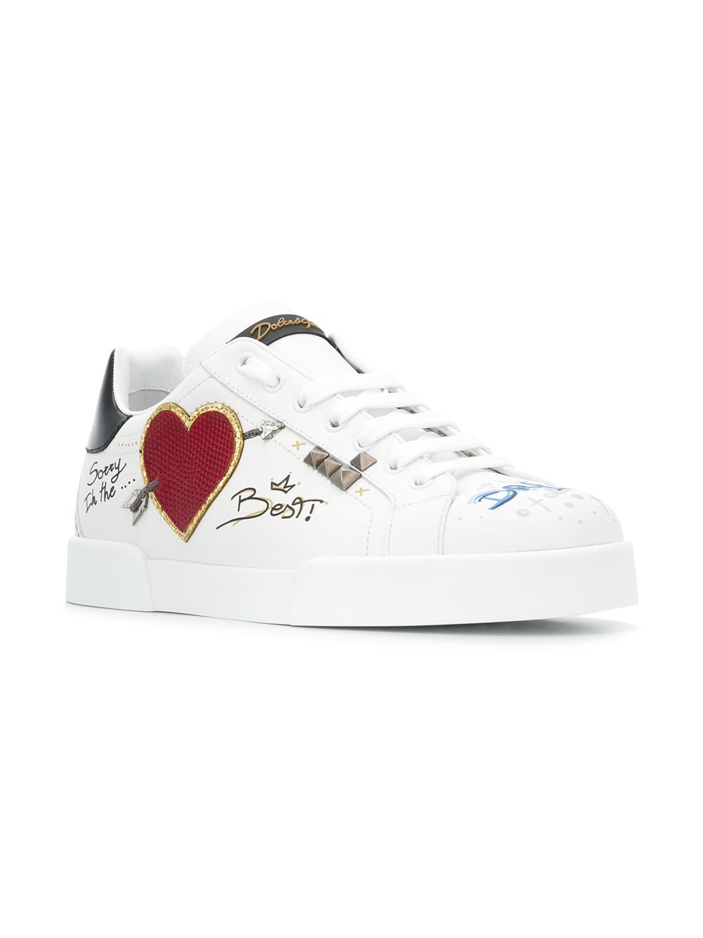 Dolce & Gabbana Portofino graffiti sneakers