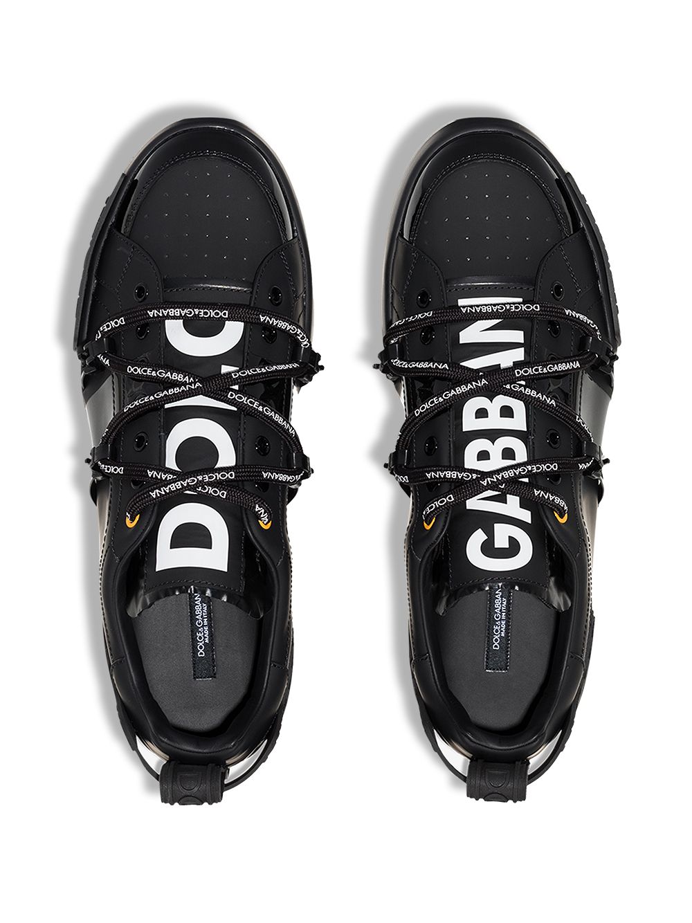 Dolce &amp; Gabbana zapatillas Portofino con logo en relieve