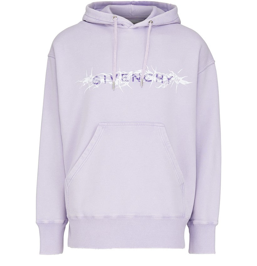 GIVENCHY Sudadera con capucha de alambre de púas