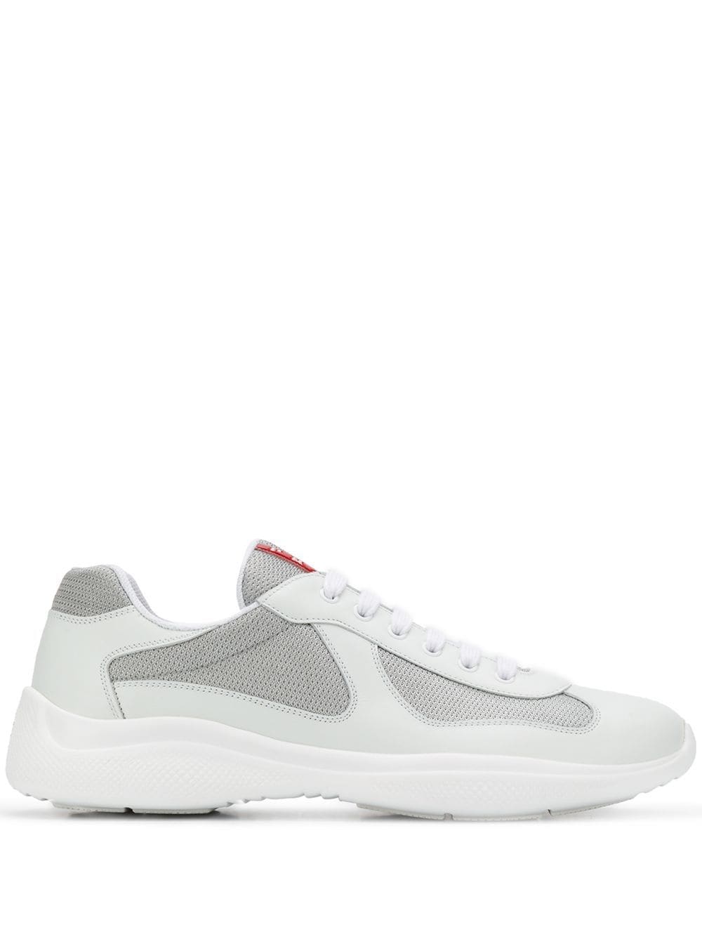 Prada mesh panel sneakers