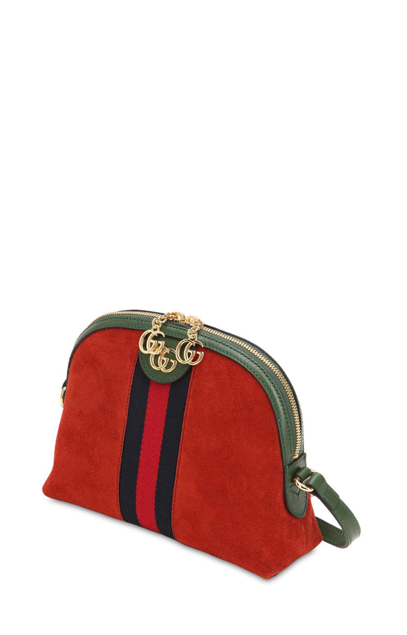 BOLSO DE HOMBRO GUCCI OPHIDIA DE ANTE 