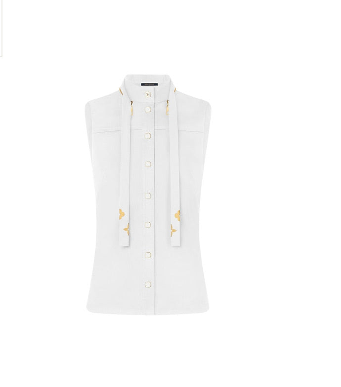 WOMEN LV LOUIS VUITTON SLEEVELESS SHIRT