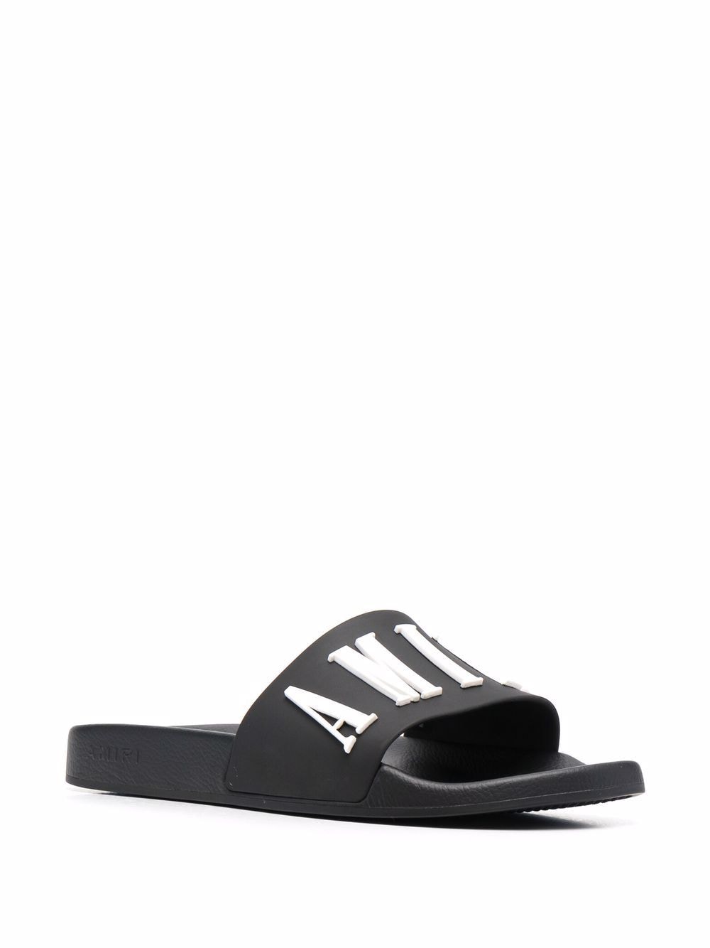 AMIRI debossed logo slides