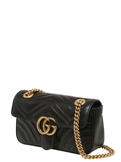 BOLSO DE HOMBRO MUJER GUCCI MINI GG MARMONT 2.0 DE PIEL