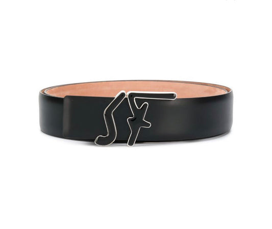 Salvatore Ferragamo fixed leather belt