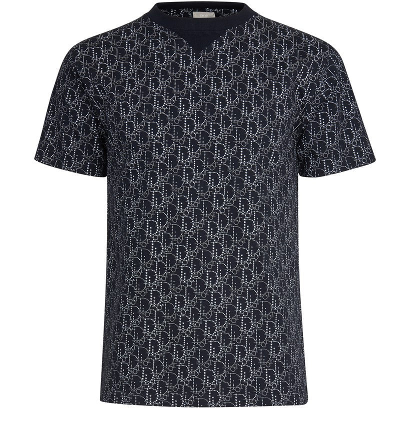 DIOR T-shirt oversize à perles Dior Oblique Homme 