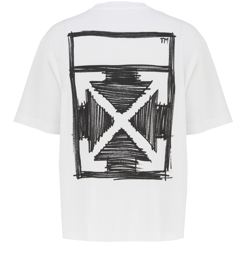 Camiseta OFF-WHITE Negative Mark Oversize