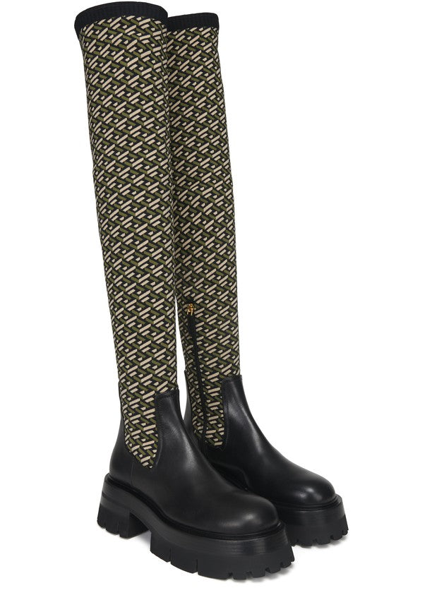 VERSACE Greca boots