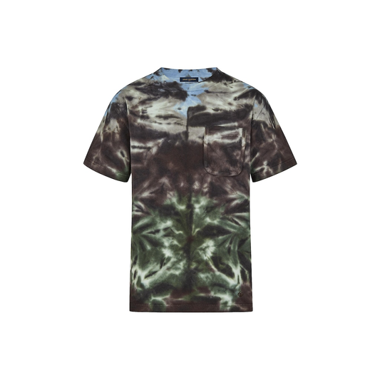 CAMISETA MANGA CORTA HOMBRE LOUIS VUITTON TIE &amp; DYE BOLSILLO