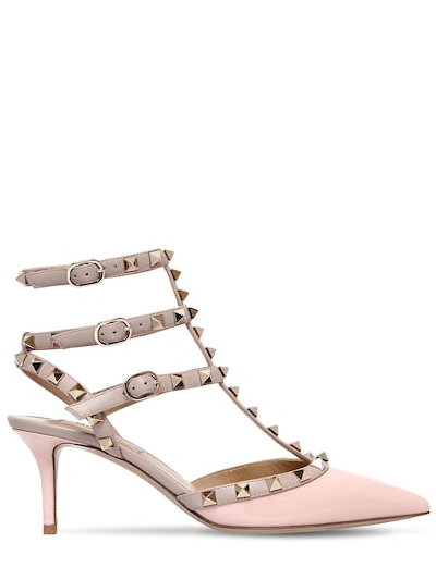 ESCARPINS EN CUIR VERNI ROCKSTUD 65MM VALENTINO GARAVANI FEMME