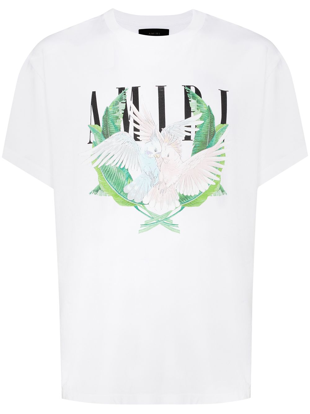 Women  AMIRI  bird couple print T-shirt