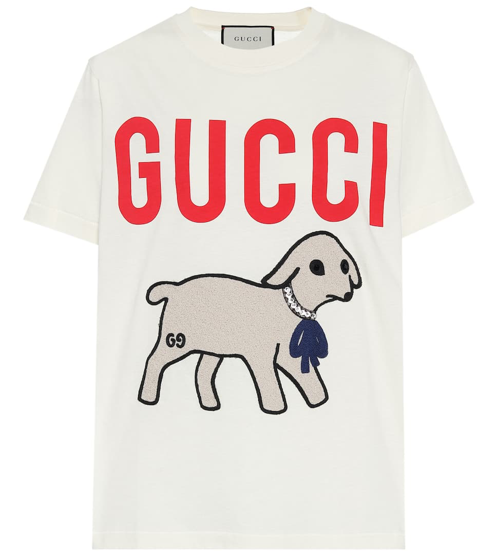 Women GUCCI cotton T-shirt