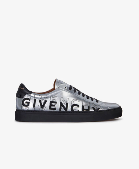 MEN GIVENCHY SHADING SNEAKERS IN METALLIZED LEATHER