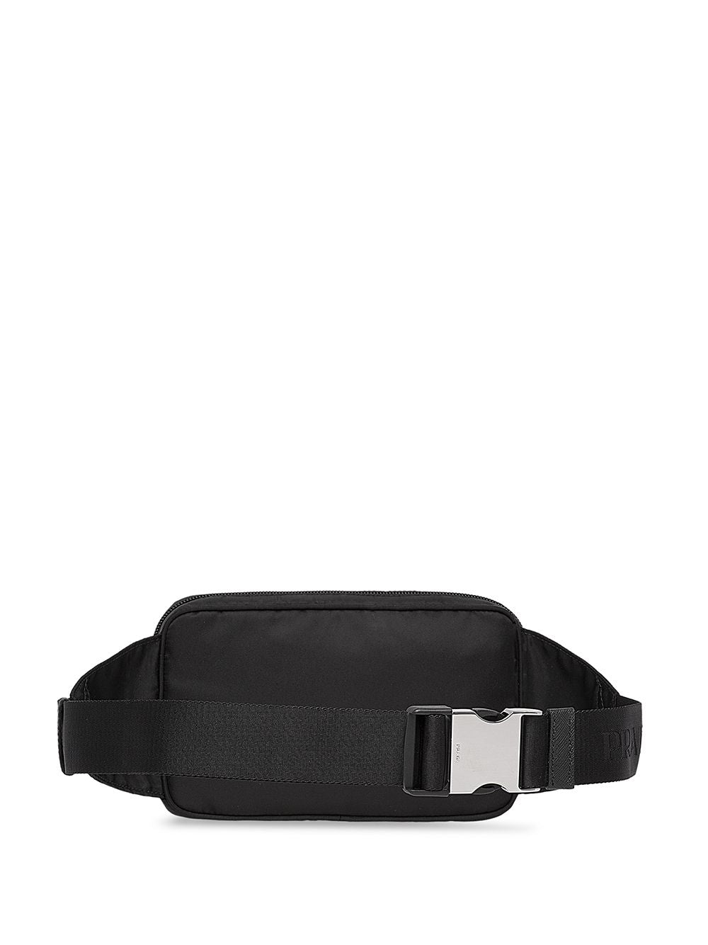 Prada logo-plaque belt bag