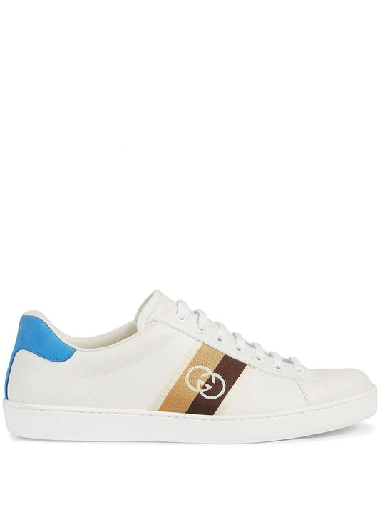 Gucci zapatillas con G Ace entrelazadas