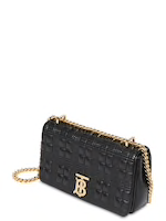 BURBERRY SMALL LOLA QUILTED LEATHER BAG