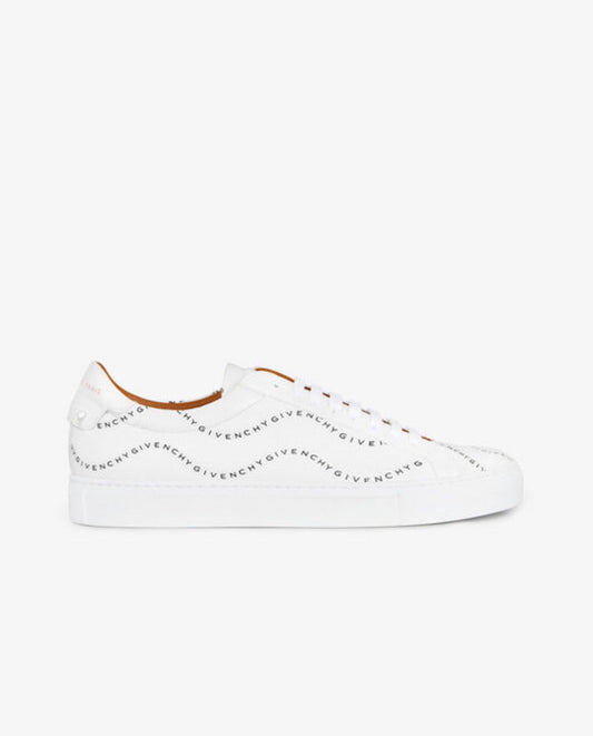 MEN GIVENCHY WAVES PRINTED SNEAKERS IN LEATHER