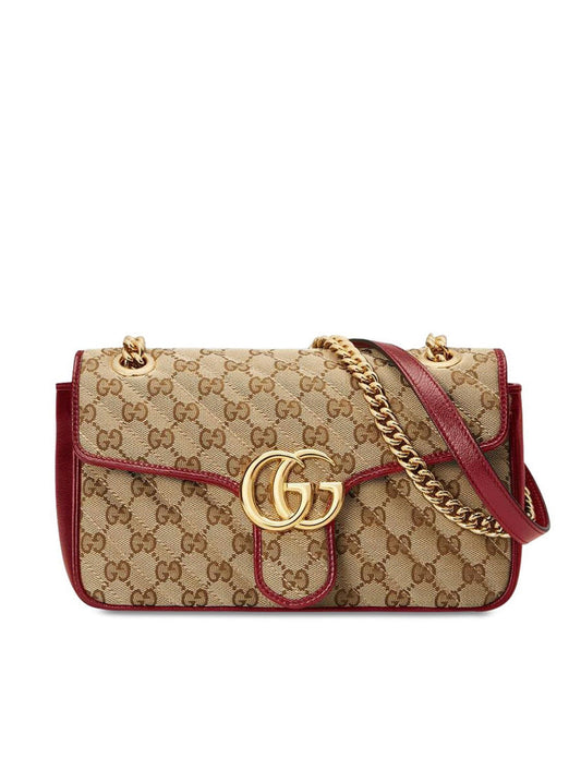 BOLSO DE HOMBRO GUCCI MINI GG MARMONT 2.0 ORIGINAL GG