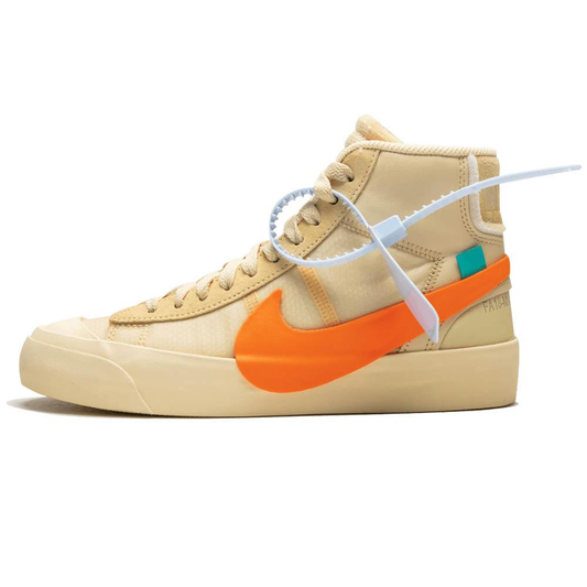 Men Off-White X Nike Blazer Orange SPOOKY PACK