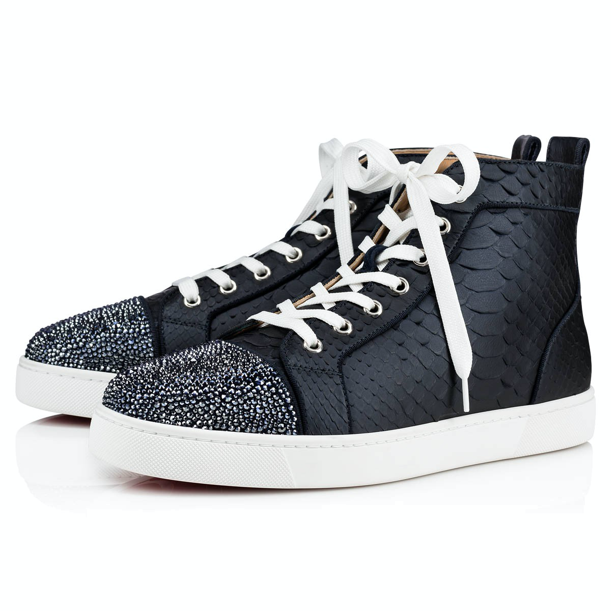 Hombre Louboutin Louis P Strass Flat