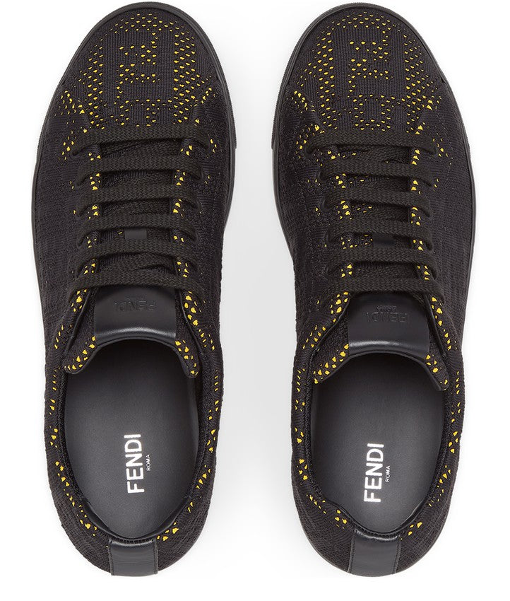 FENDI Mesh Low-Tops Sneakers